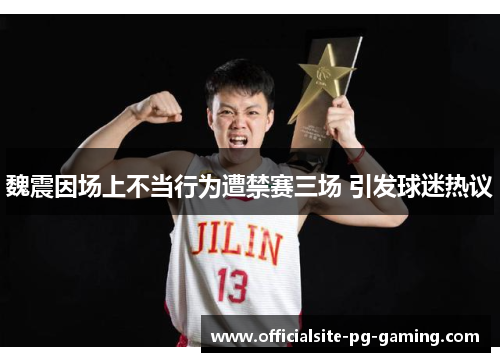 魏震因场上不当行为遭禁赛三场 引发球迷热议